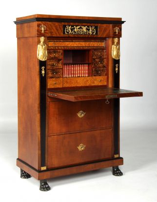 Berlinois Antique Biedermeier secrétaire