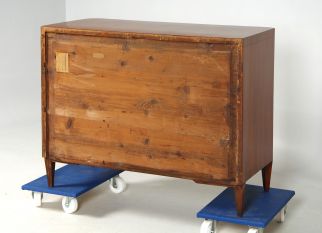 Pannello posteriore cassettiera Biedermeier