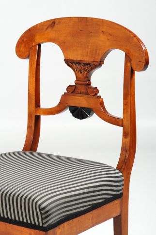 Antike Biedermeier Stühle Birke