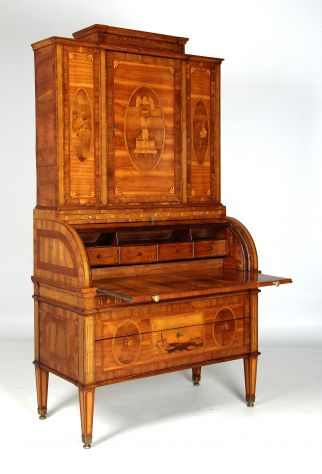 Antiquitäten Sekretär Möbel Marketerie