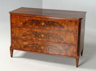 Fine commode antique Dresde 1780