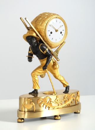 Antike Kaminuhr Portefaix