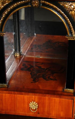 Tuschemalerei Biedermeier