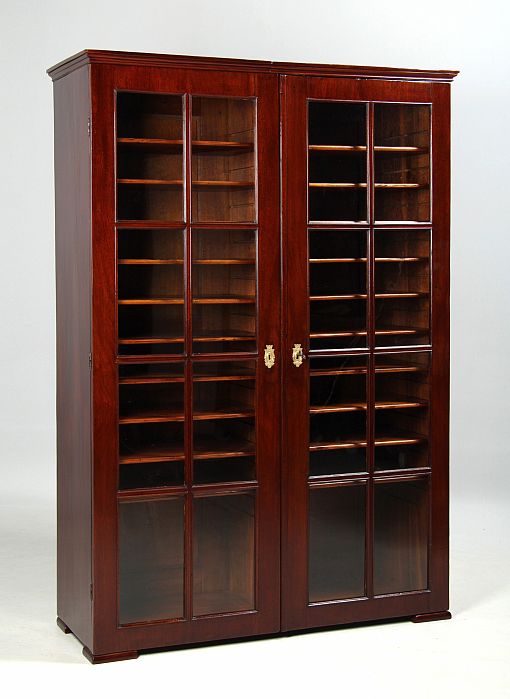 Antique vitrine Biedermeier, armoire de collection, bibliothèque - Autriche ( ?)
acajou
début du 19e siècle