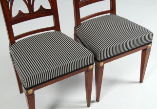 Zwei antike Stühle Friedrich Gottlob Hoffmann