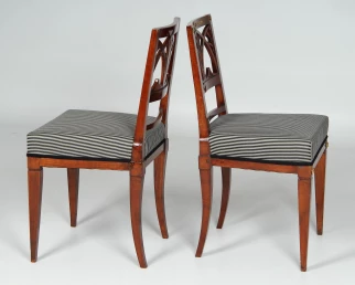 Zwei antike Stühle Friedrich Gottlob Hoffmann