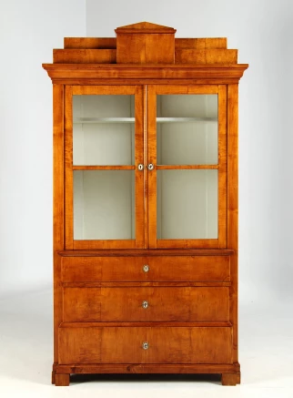 Biedermeier Vitrine um 1830