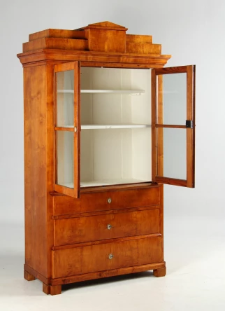 Biedermeier Vitrine um 1830