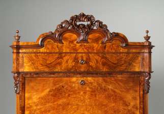 Louis Philippe secretary walnut