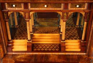 Marquetry secretary