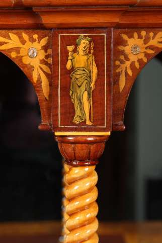 Bacchante marquetry