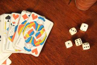 jeu de cartes antique