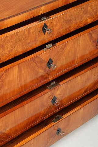 Antike Biedermeier Kommode Kirschholz um 1820
