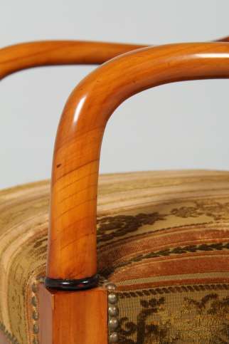 Antiker Biedermeier Sessel Kirsche um 1830