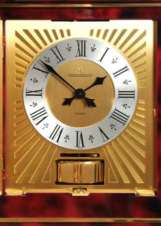 Orologio da scrivania Atmos di Jaeger LeCoultre, anno di produzione 1977