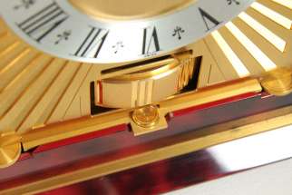 Orologio da scrivania Atmos di Jaeger LeCoultre, anno di produzione 1977