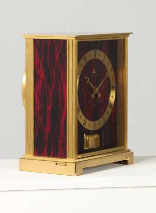 Horloge de bureau Atmos rare de Jaeger-LeCoultre, datant de 1977