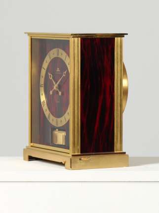 Horloge de bureau Atmos rare de Jaeger-LeCoultre, datant de 1977