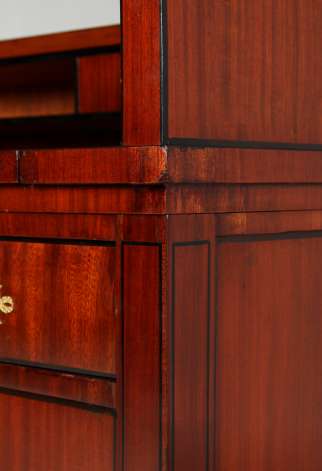 Bureau viennois de style Biedermeier en acajou