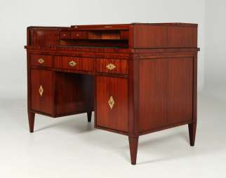 Bureau viennois de style Biedermeier en acajou