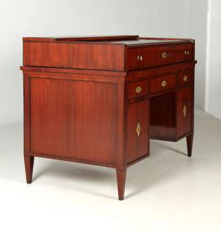 Bureau viennois de style Biedermeier en acajou