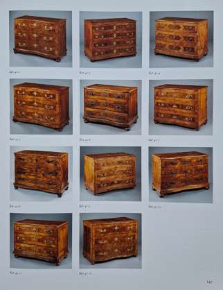 Commode de cour munichoise de style baroque, vers 1750